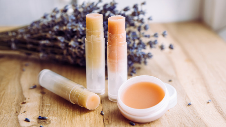 Tubes of lip balm