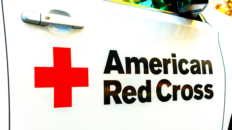 American Red Cross vehicle