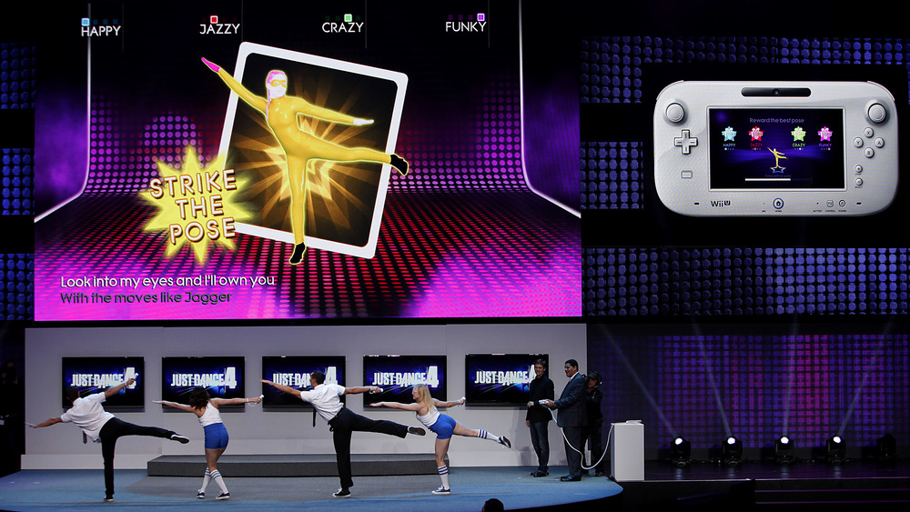 Public demonstration of Just Dance for Nintendo