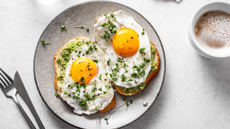 eggs and toast