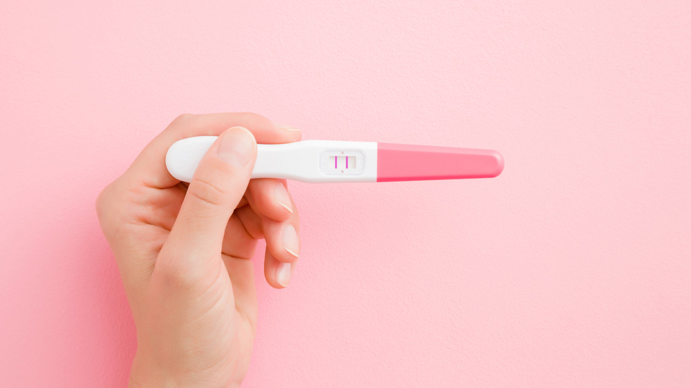 positive pregnancy test