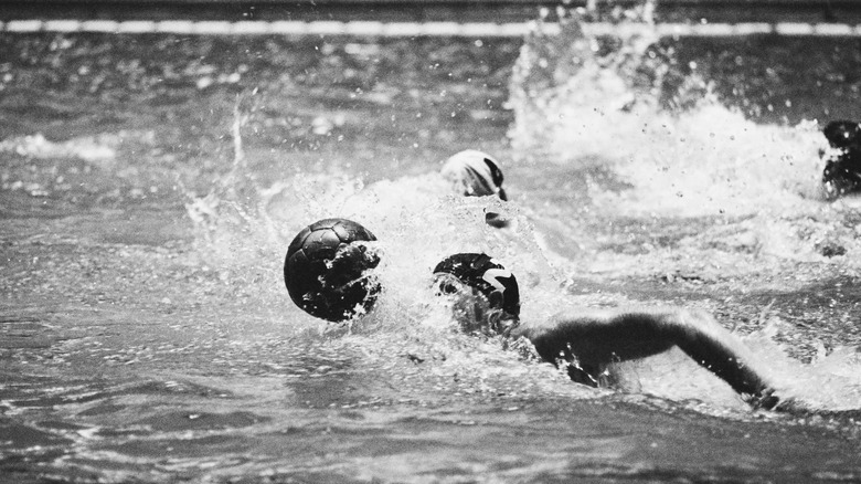 old water polo shot