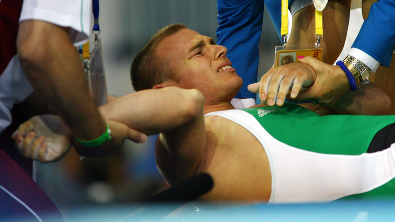 Janos Baranyai after 2008 injury