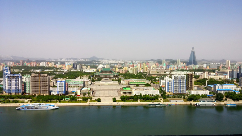 north korea skyline