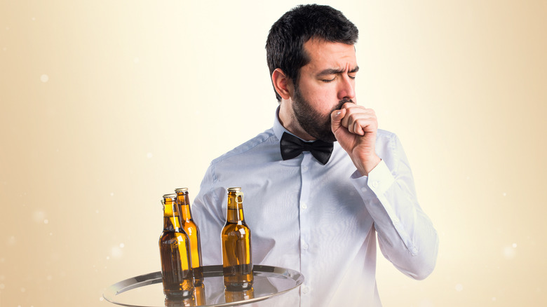 man alcohol asthma