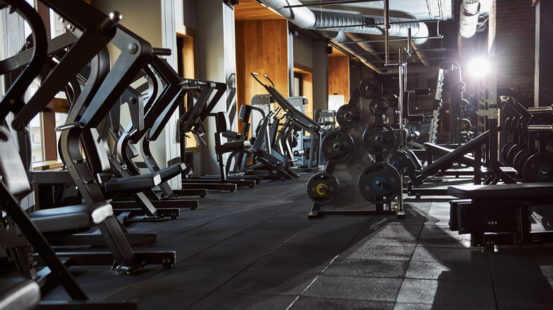 empty gym