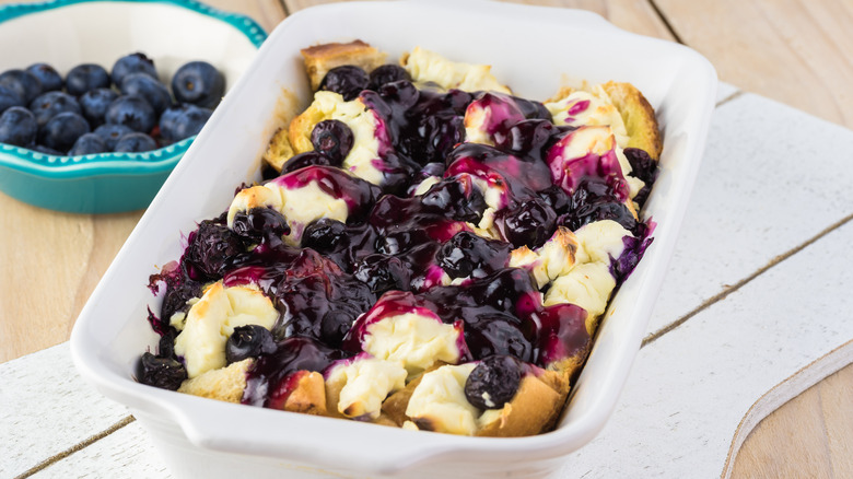 blueberry French toast casserole 