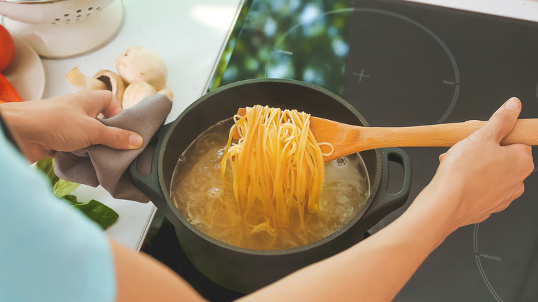 Making noodles at home