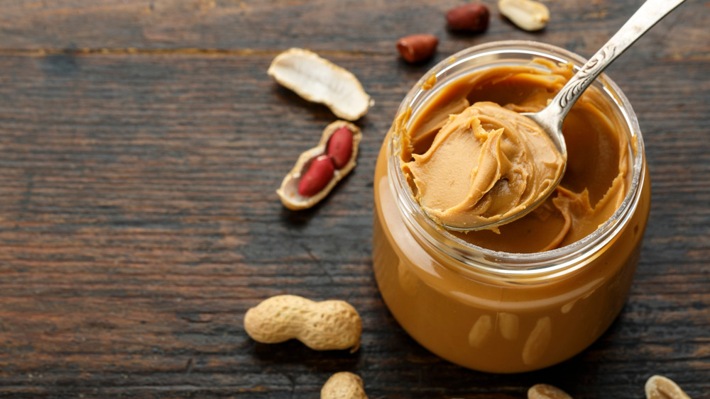 peanut butter and peanuts