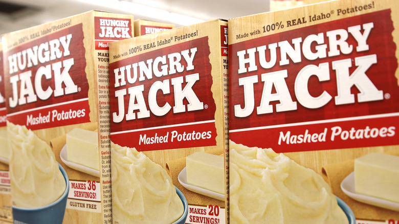 hungry jack mashed potato