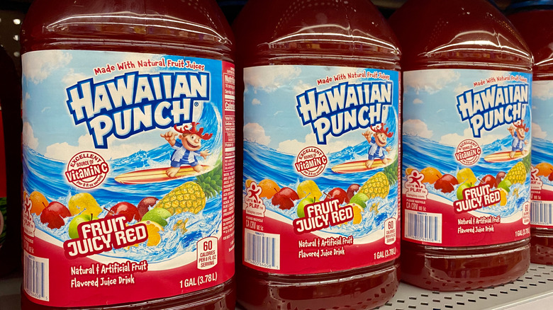 bottles of hawaiian punch