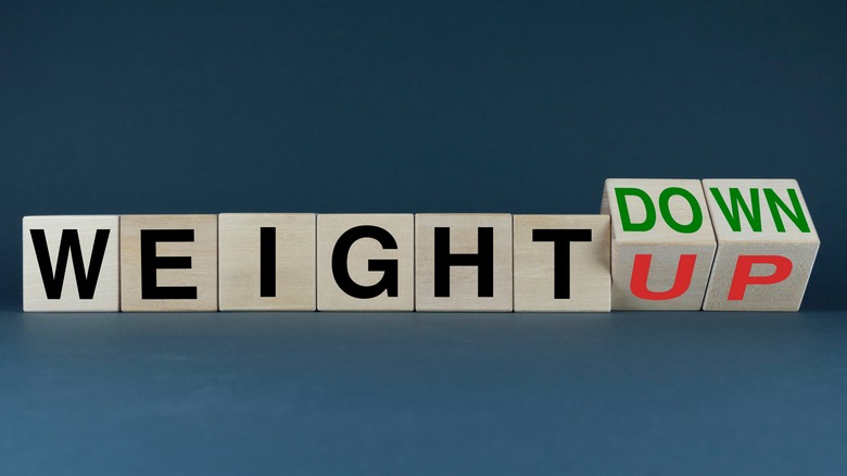 blocks spelling weight up down