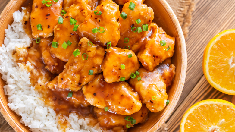 Orange chicken