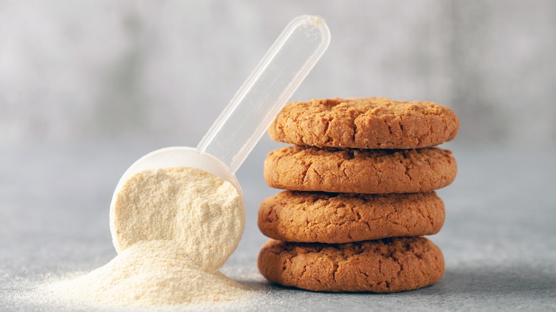 cookies with protein powder