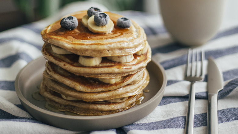 stack of pancakes