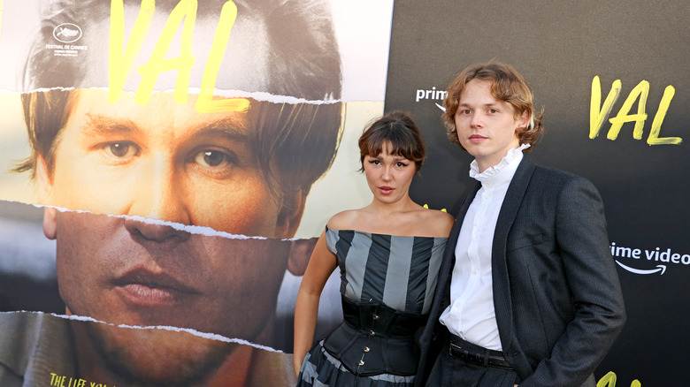 Mercedes Kilmer and Jack Kilmer at the premiere of Amazon Studios' "Val"