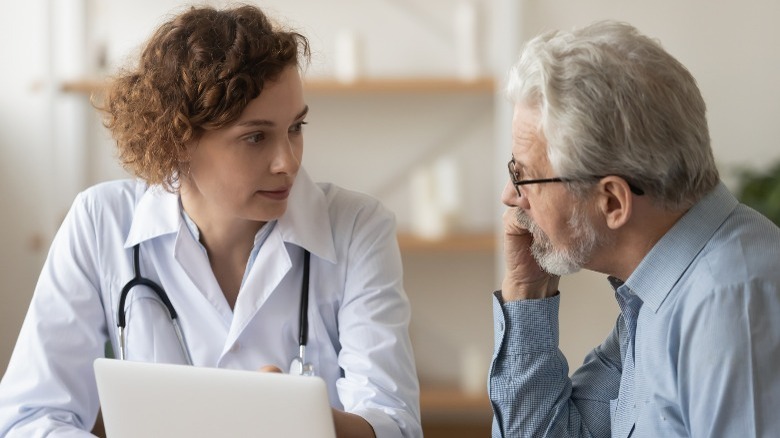 patient with doctor