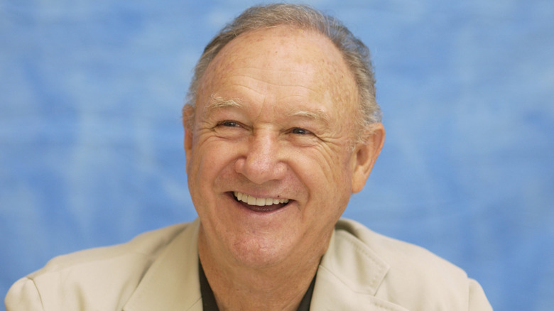 Gene Hackman smiling