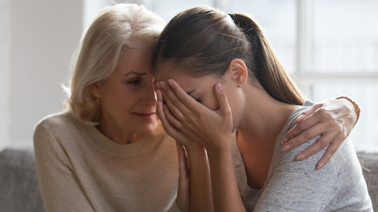 Two women 