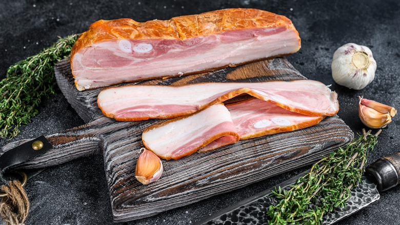 pork belly bacon