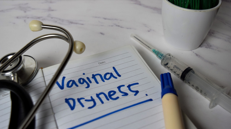 vaginal dryness