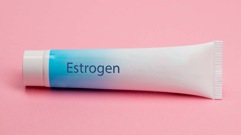 tube of estrogen cream