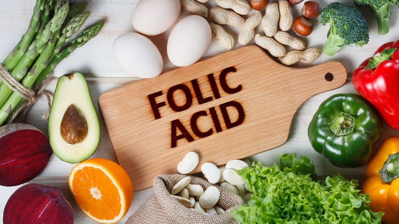 foods containing folate