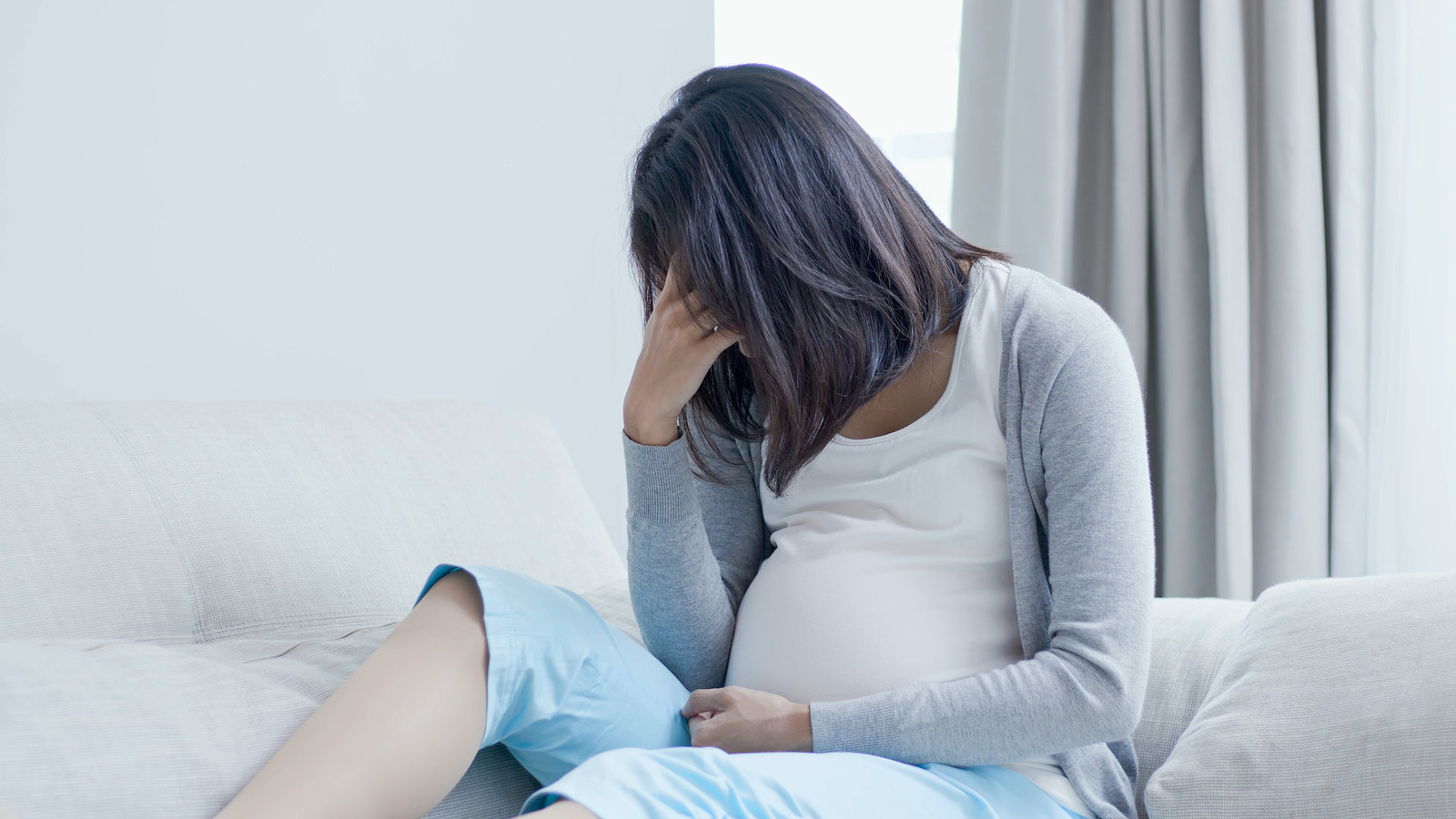 Депрессия женщины беременная картинки