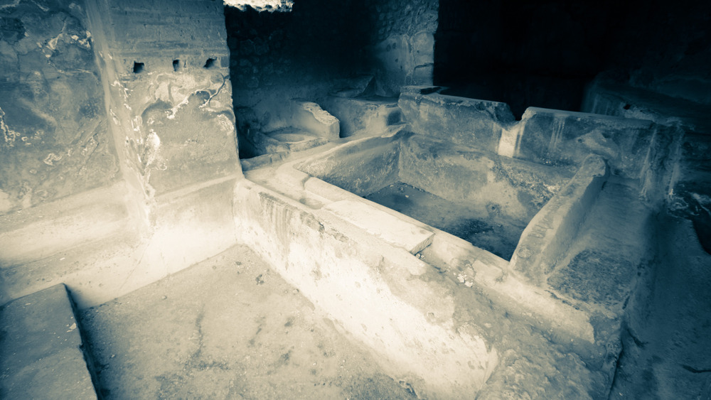 ancient roman laundry site (fullonica)
