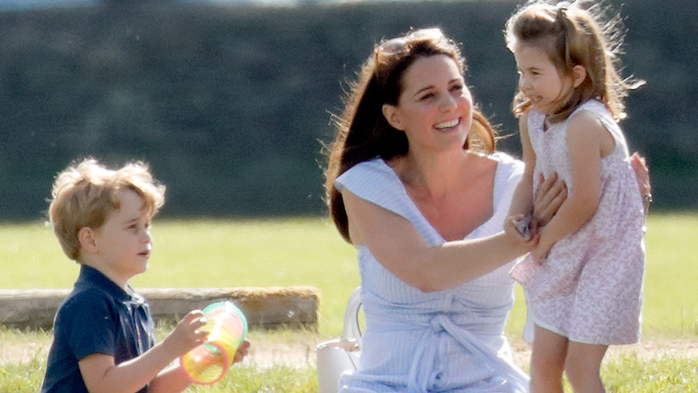 Kate Middleton with children