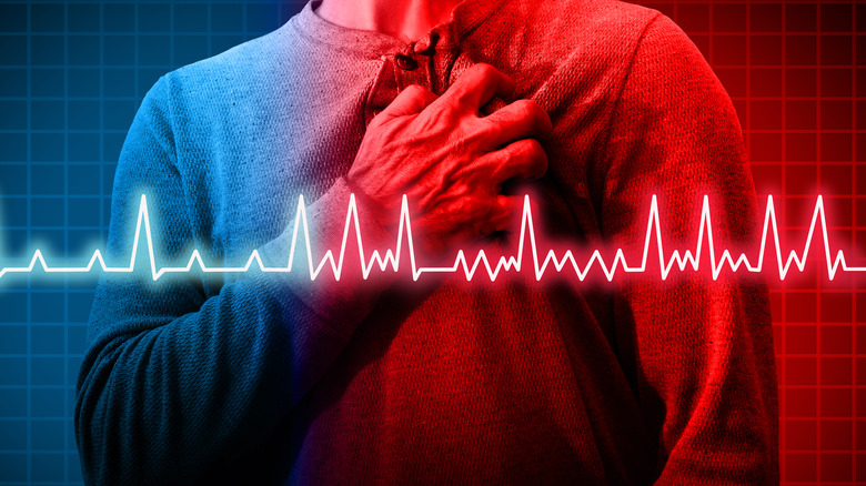 Normal vs. abnormal heart rhythm 