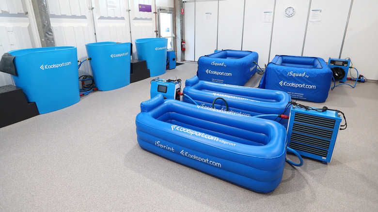 Ice bath inflatable tubs