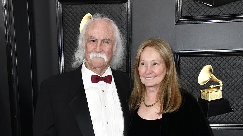 David Crosby and his wife Jan Dace