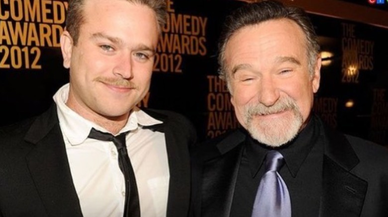 Zak and Robin Williams