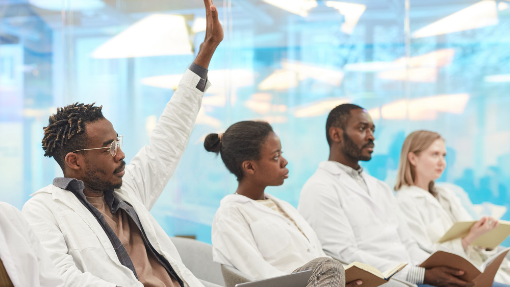 Group of medical students