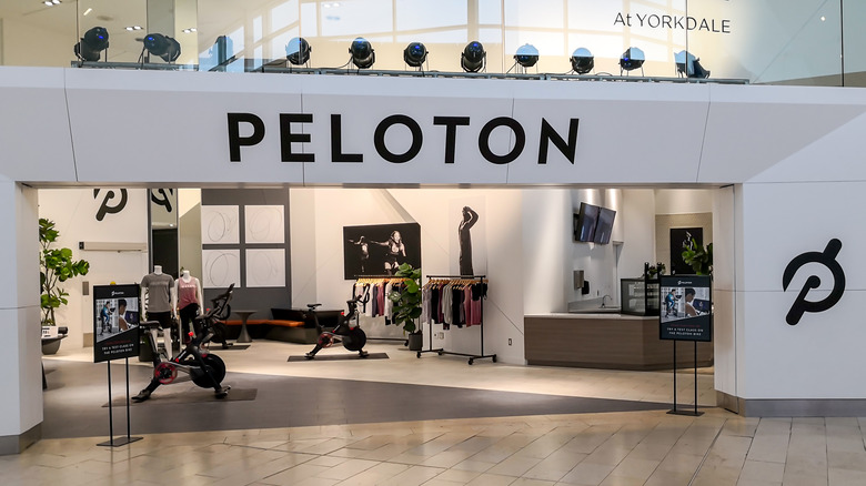 Peloton store in Canada