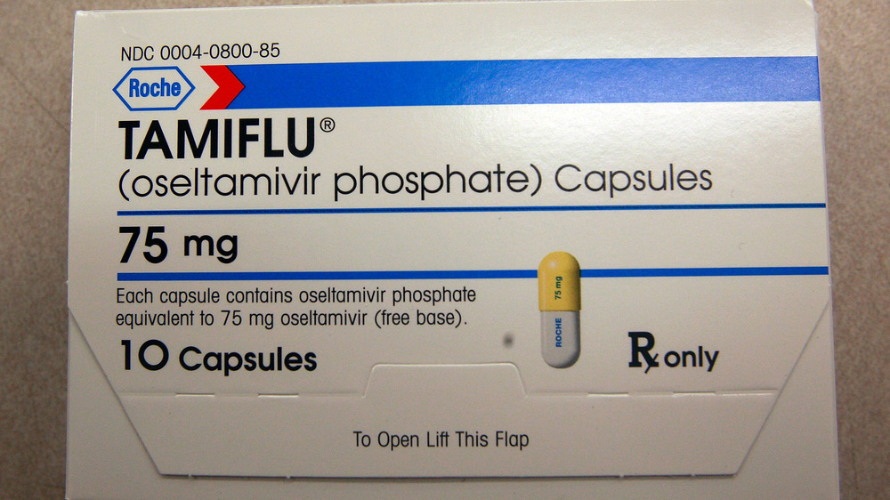 Box of Tamiflu capsules