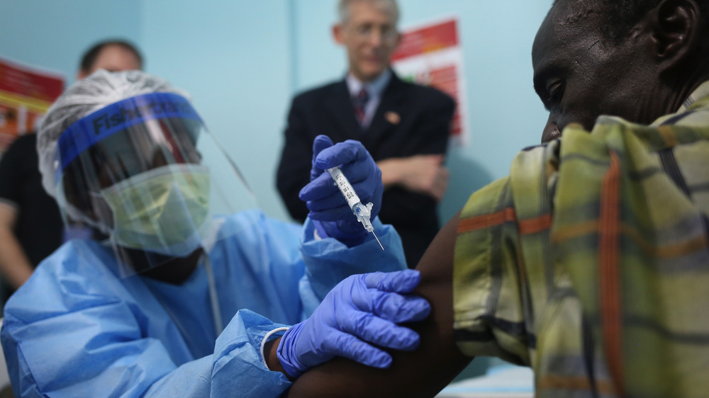 Ebola vaccinations
