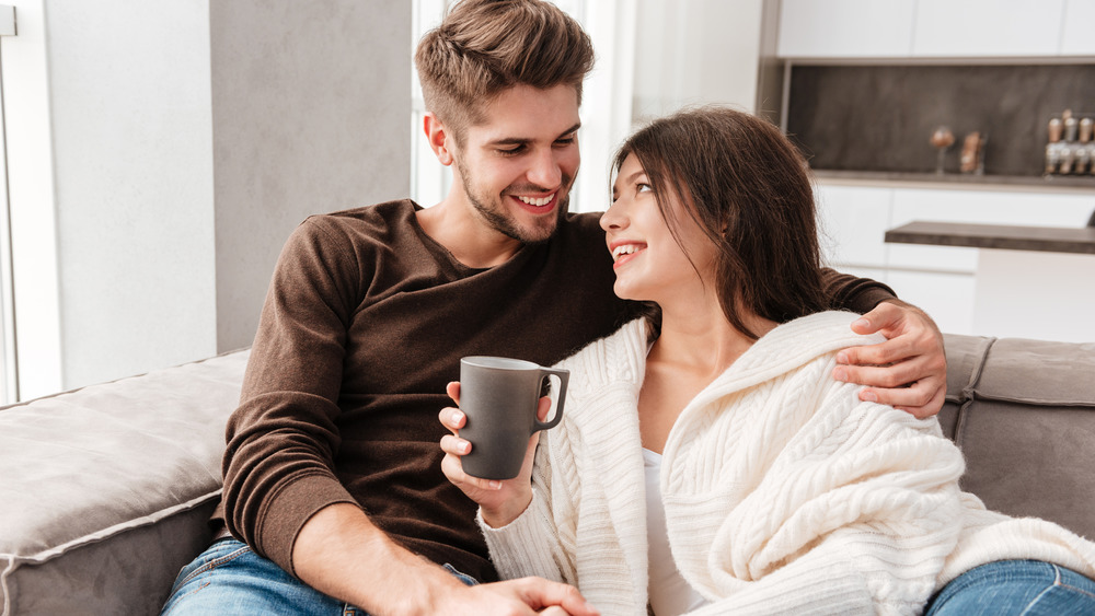 couple on couch