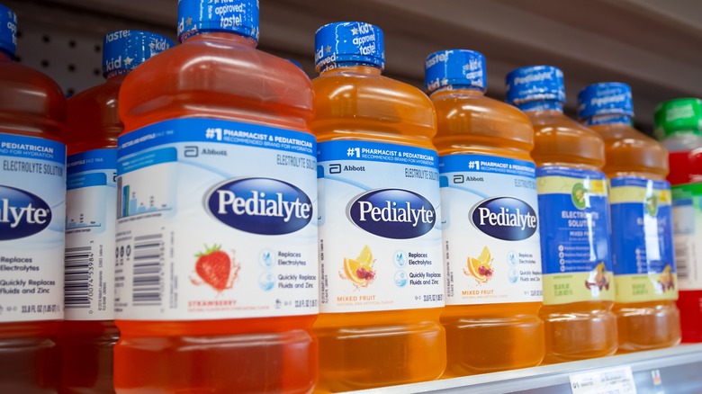 Pedialyte on store shelves