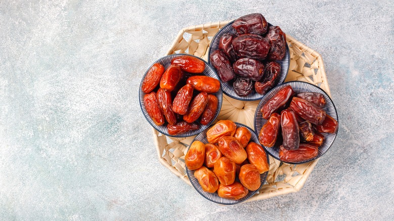 dates in bowls