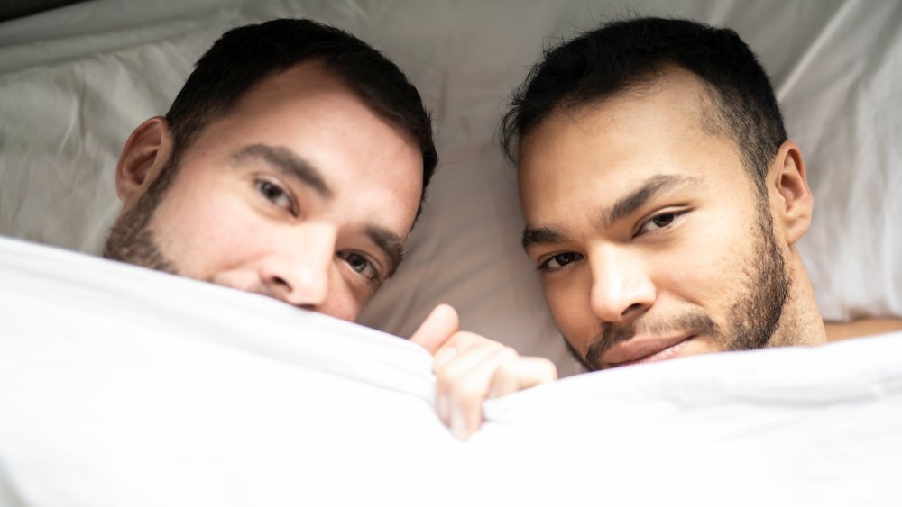 couple in bed