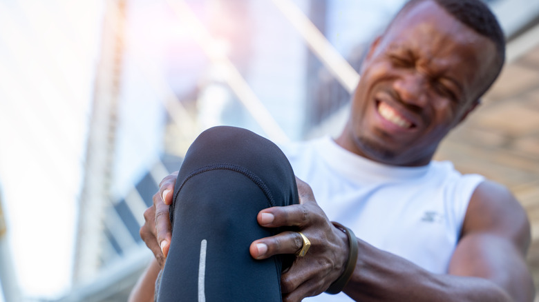 male runner leg pain