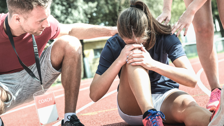 athlete coach accident