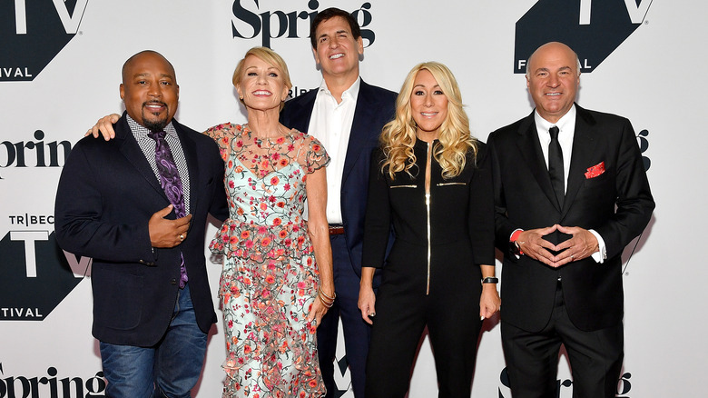 Shark Tank cast on red carpet