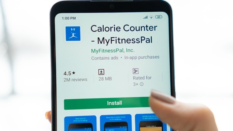 MyFitnessPal mobile app