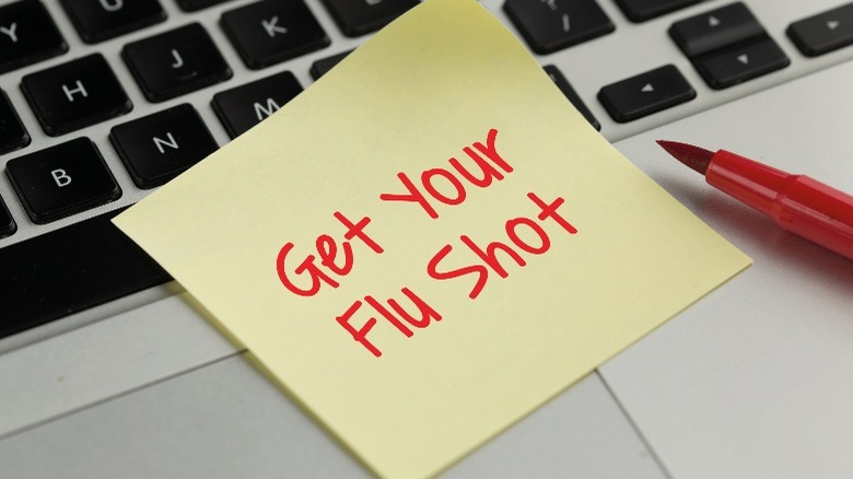 Get your flu shot reminder