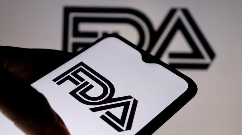 FDA logo on phone