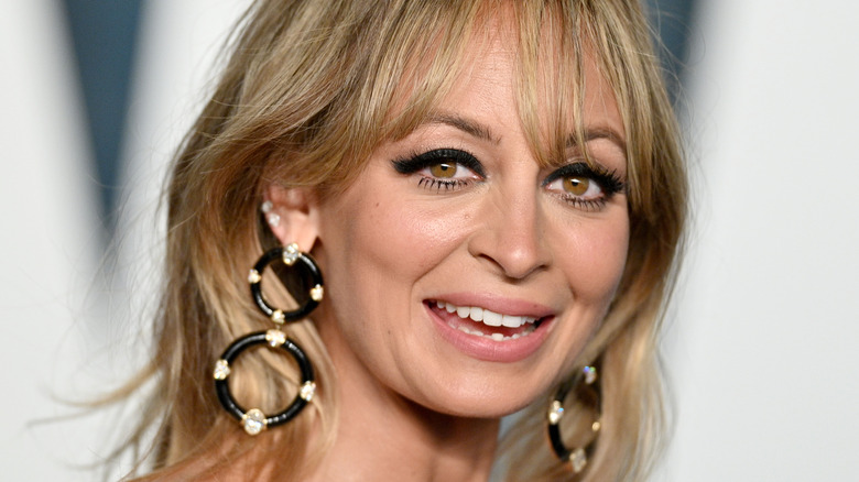 Nicole Richie smiling at the camera