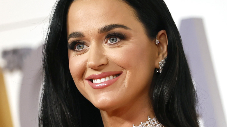 Katy Perry smiling at the camera